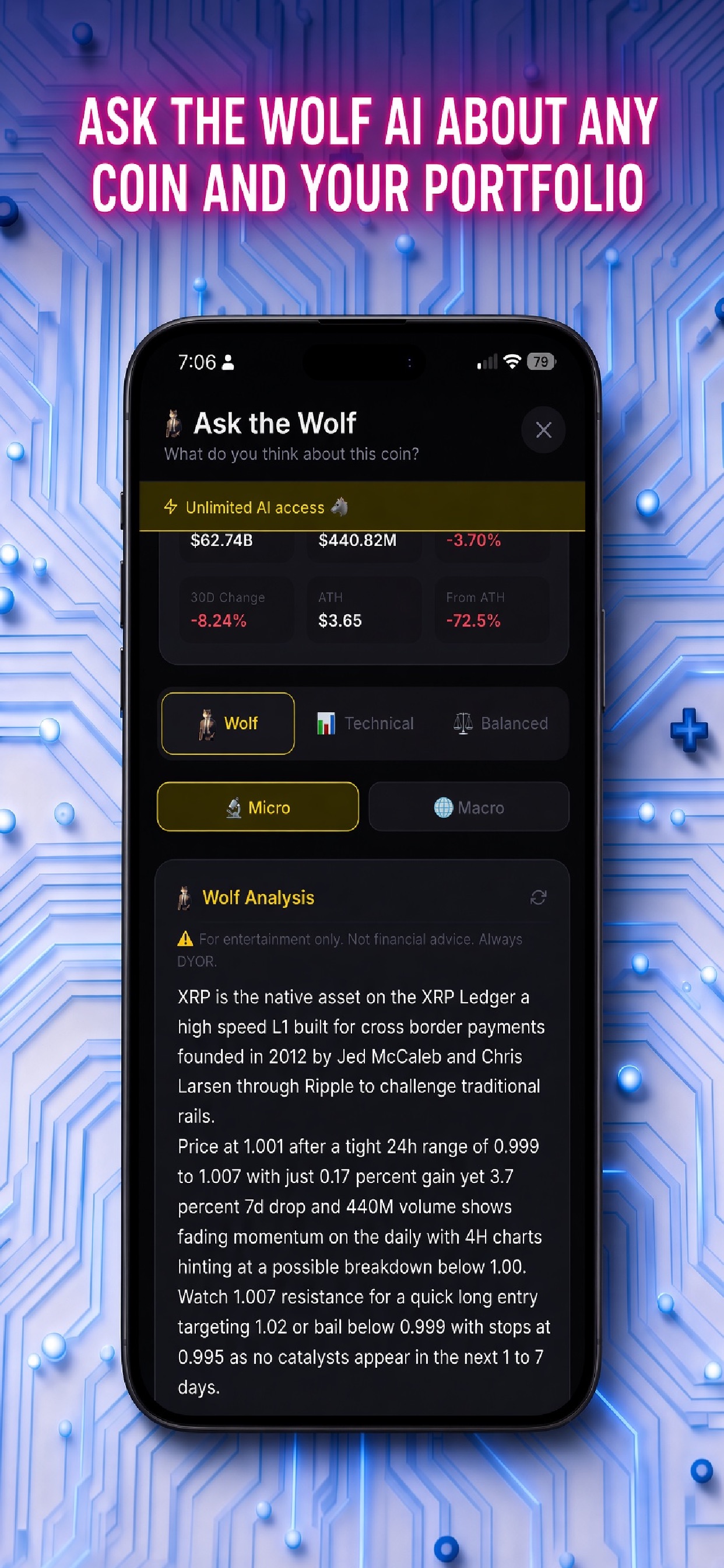 Balanced Ask the Wolf portfolio read